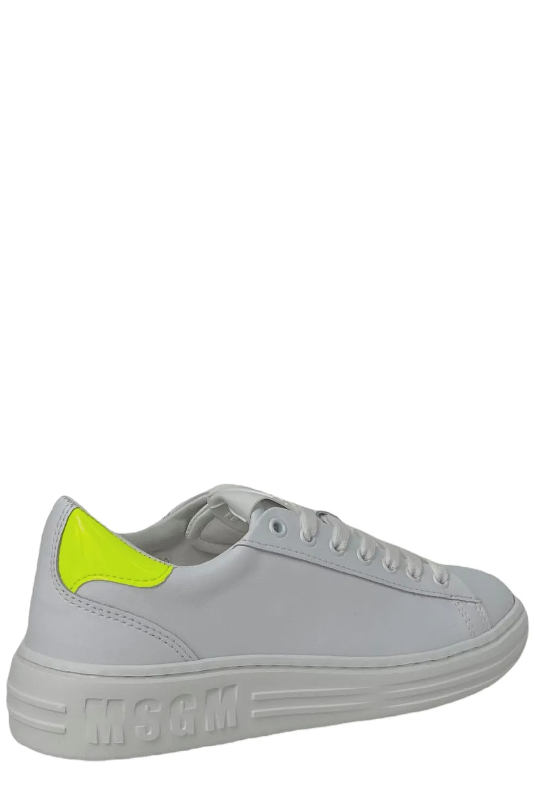 MSGM Lace-Up Low-Top Sneakers