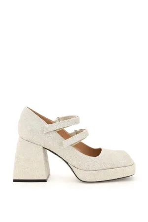 Nodaleto Bulla Babies Glittered Pumps