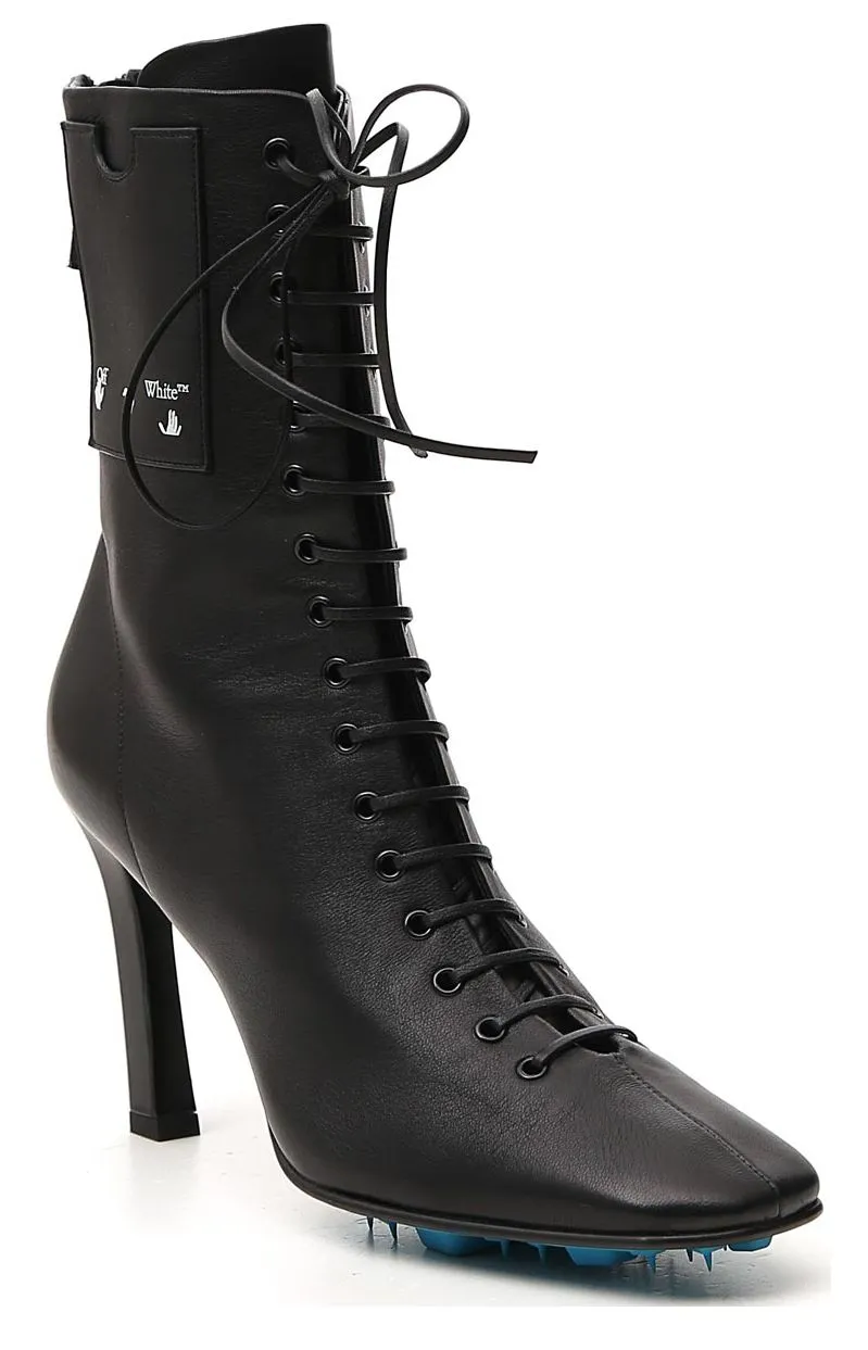 Off-White Logo Ankle Boots