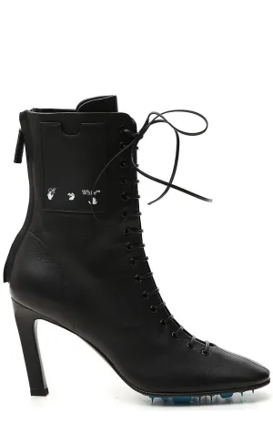 Off-White Logo Ankle Boots