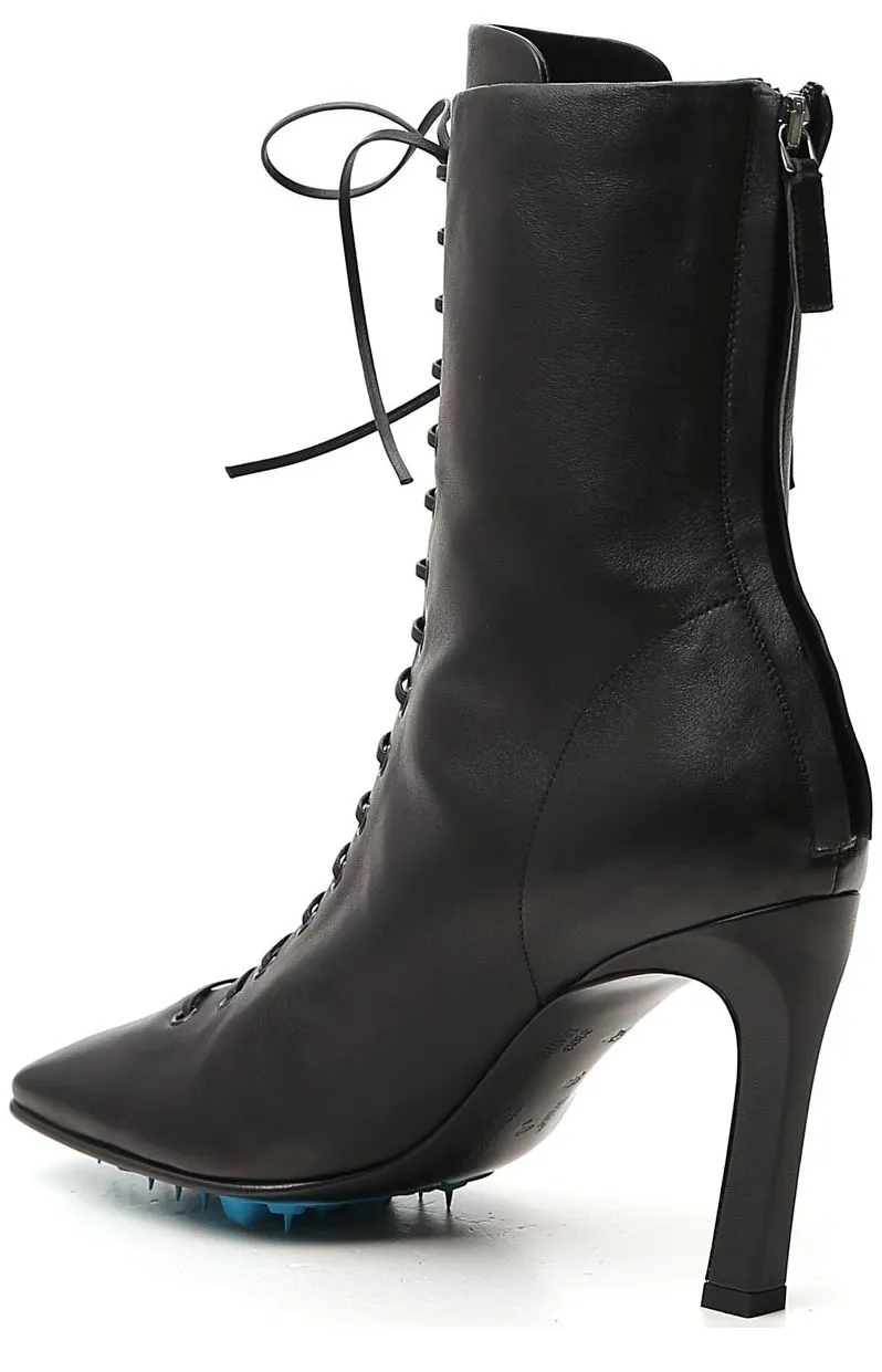 Off-White Logo Ankle Boots