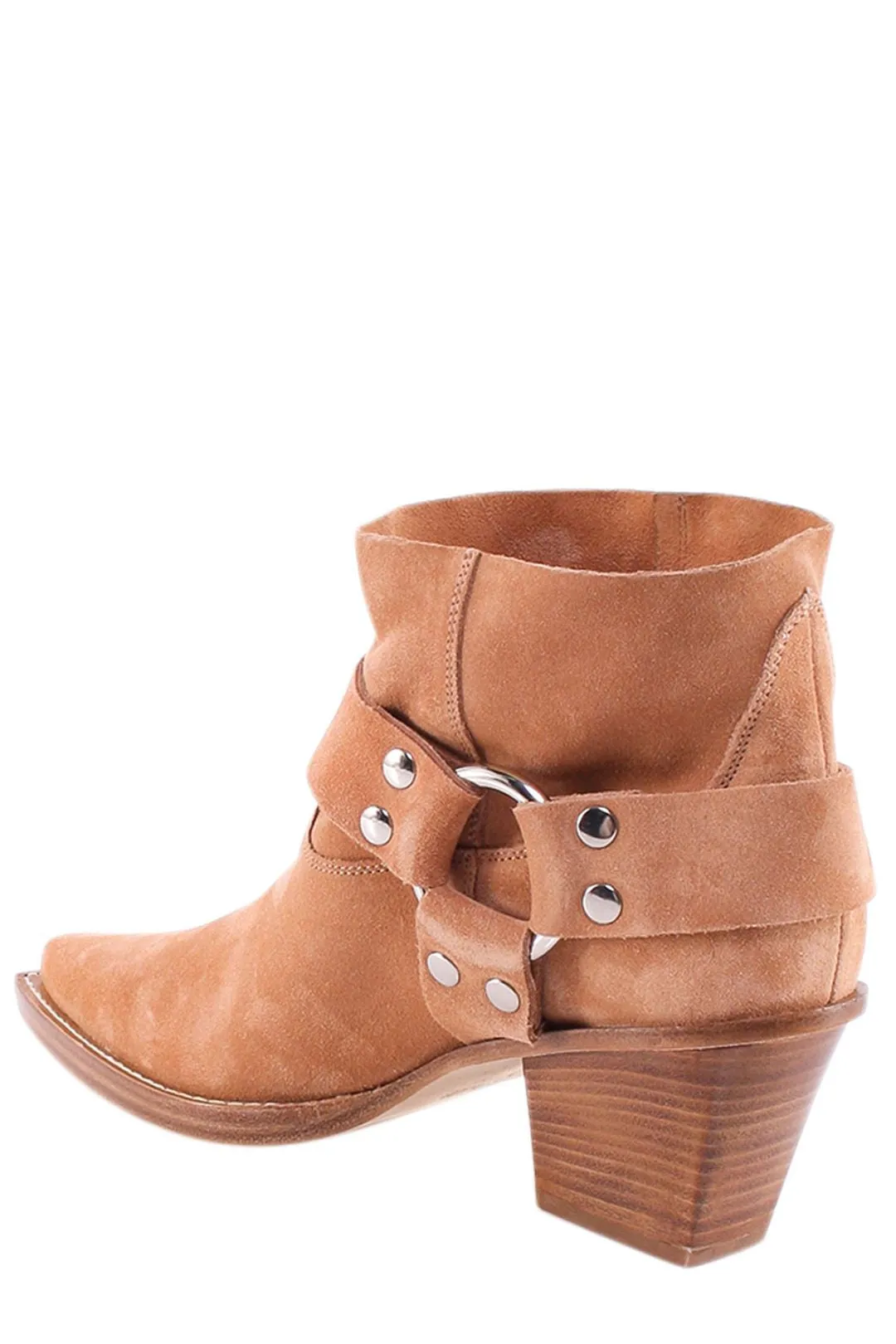 Paris Texas Austin Pointed-Toe Ankle Boots