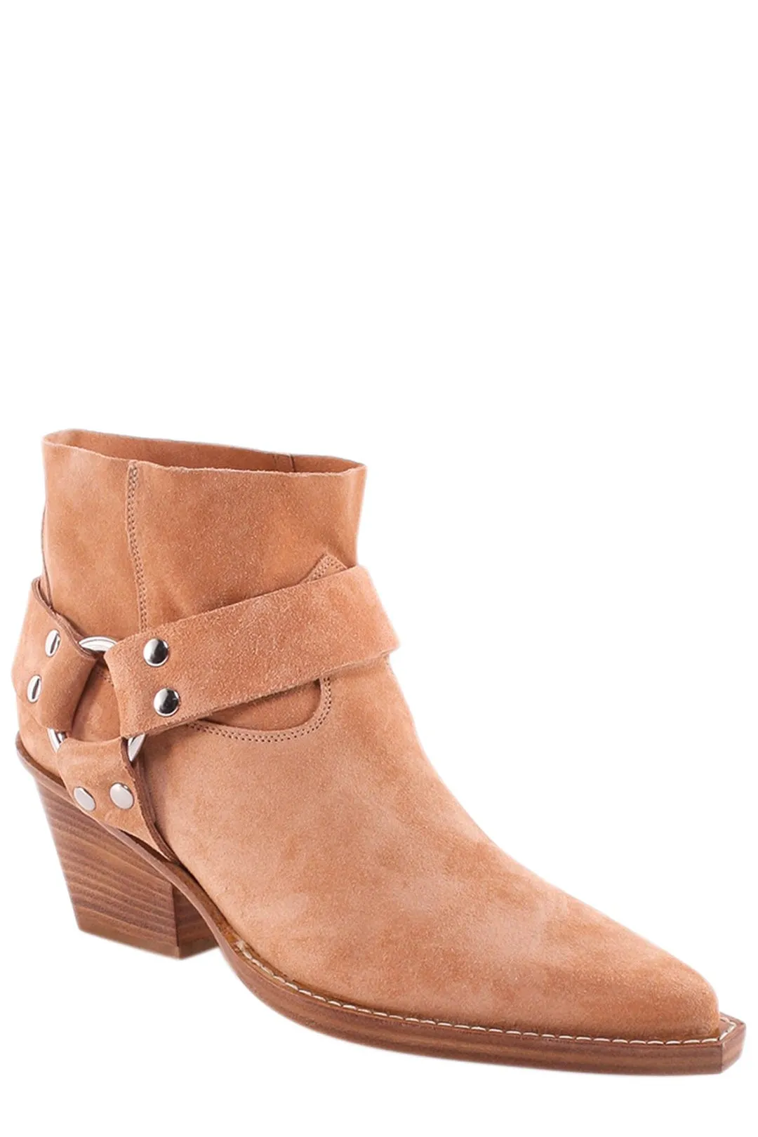 Paris Texas Austin Pointed-Toe Ankle Boots