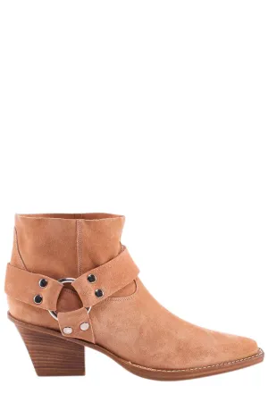 Paris Texas Austin Pointed-Toe Ankle Boots