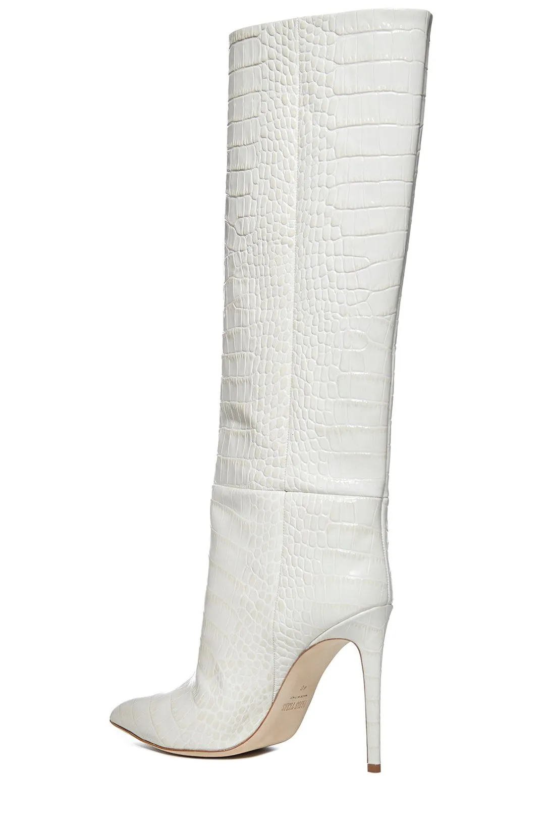 Paris Texas Embossed Knee-High Boots