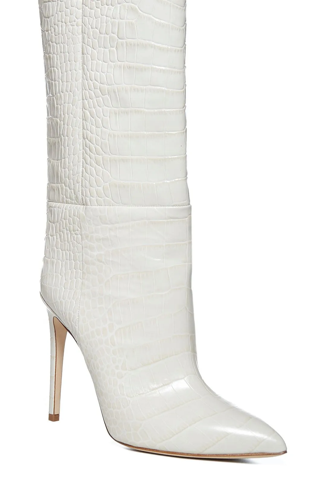 Paris Texas Embossed Knee-High Boots
