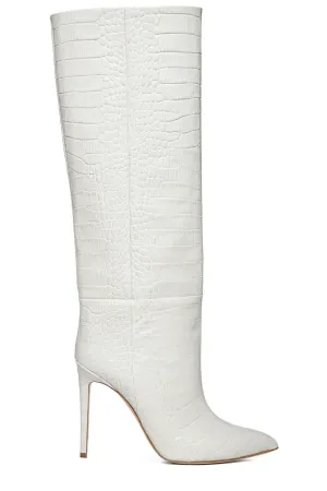 Paris Texas Embossed Knee-High Boots