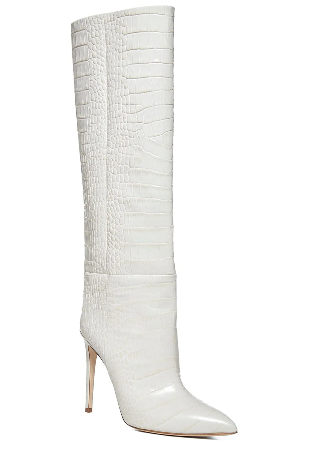 Paris Texas Embossed Knee-High Boots