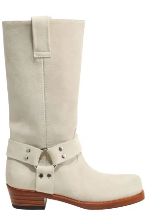 Paris Texas Strap-Detailed Mid-Calf Boots