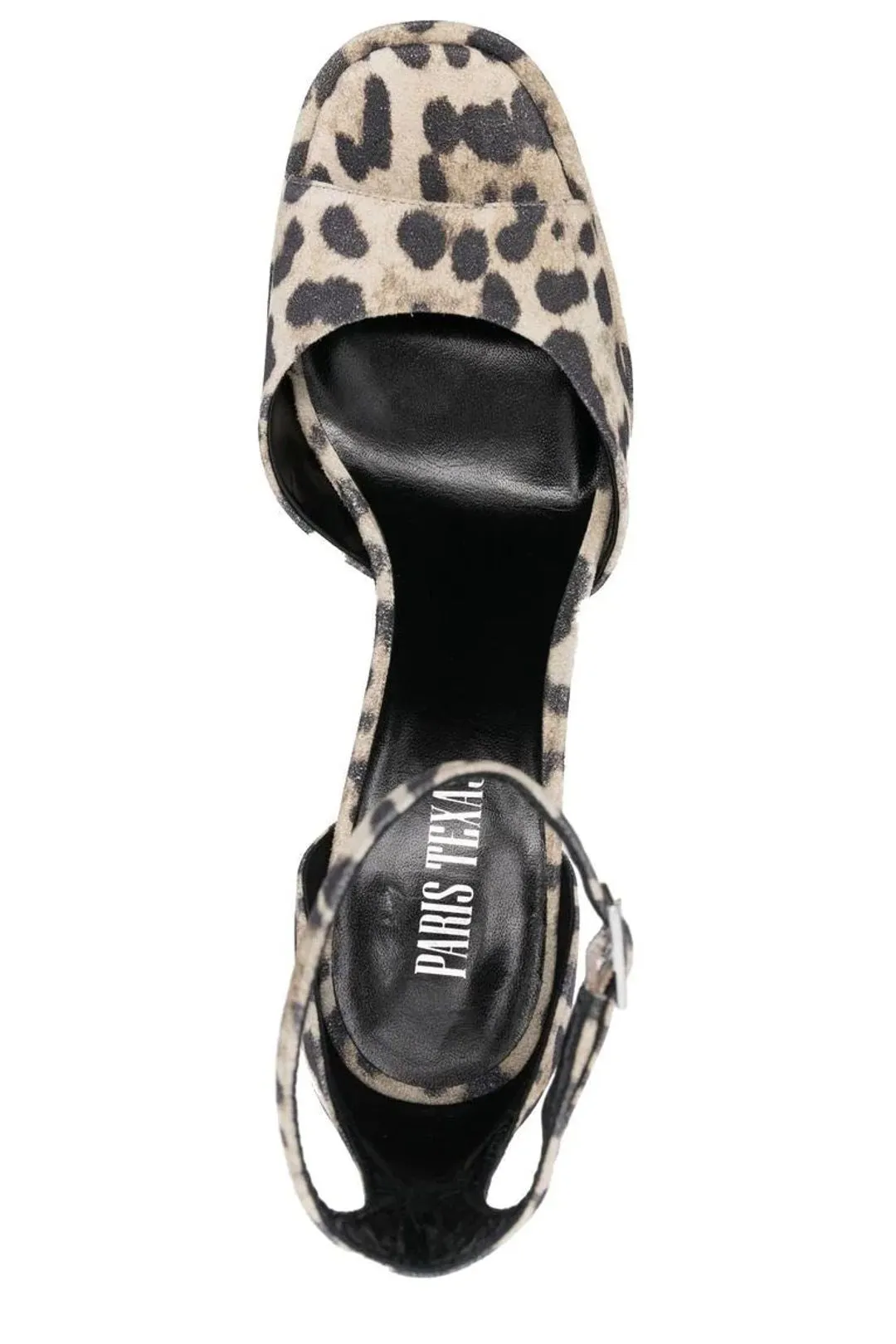 Paris Texas Tatiana Leopard Print Platform Sandals