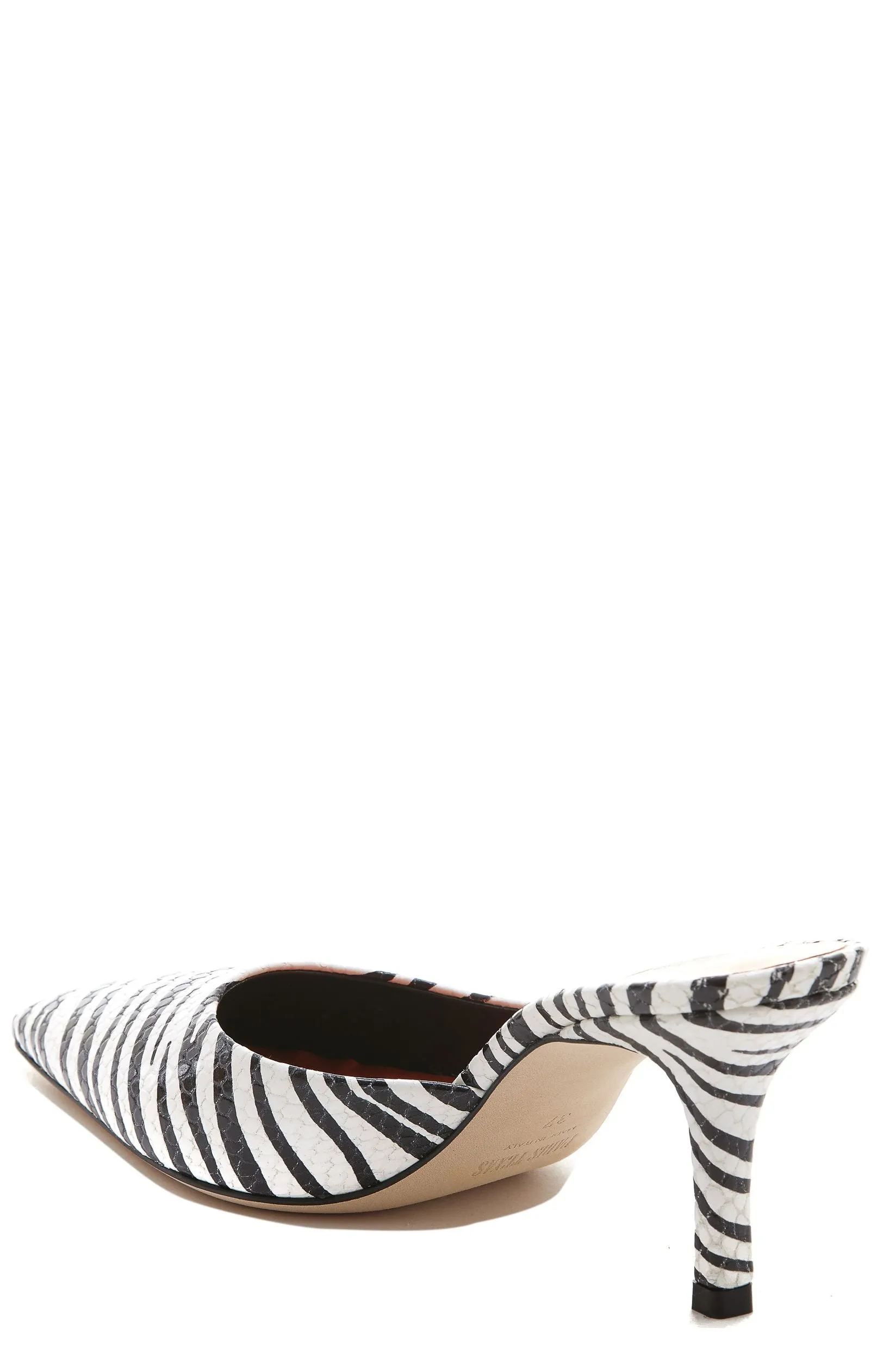 Paris Texas Zebra Patterned Pointed Toe Pumps