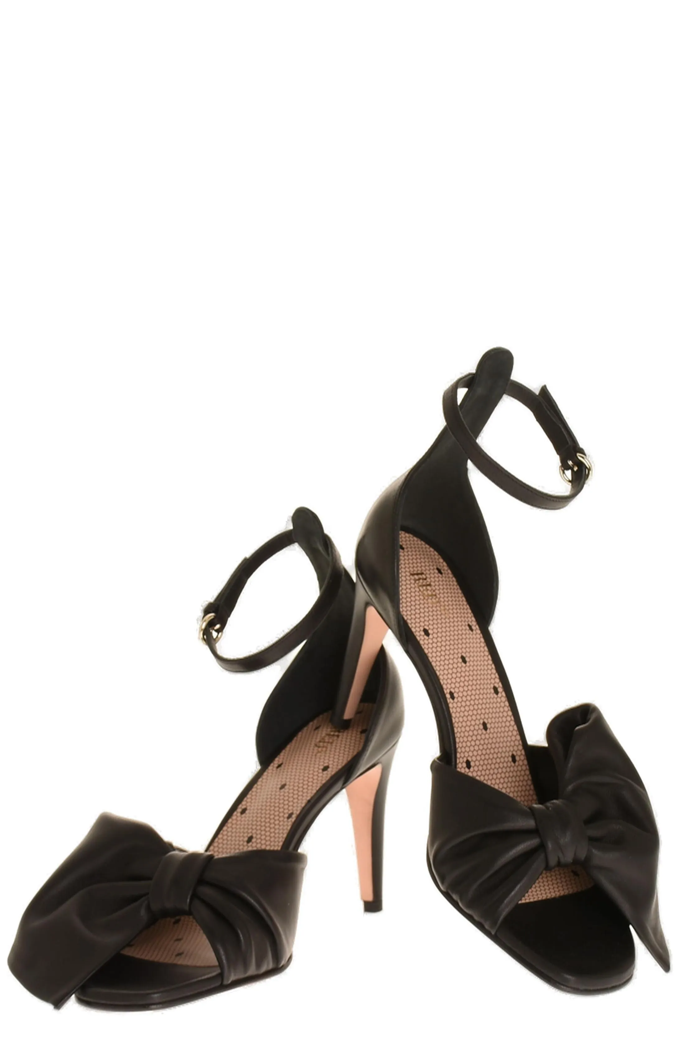 REDValentino Bow Detail Strap Sandals
