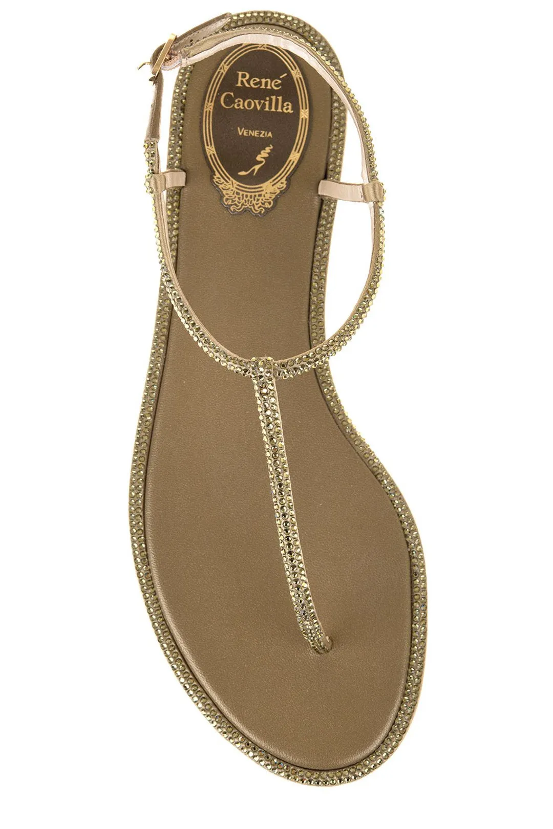 Ren Caovilla Diana Embellished Sandals