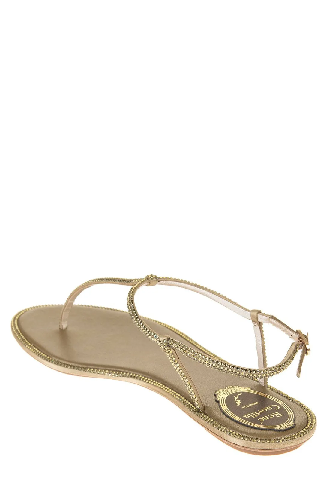 Ren Caovilla Diana Embellished Sandals