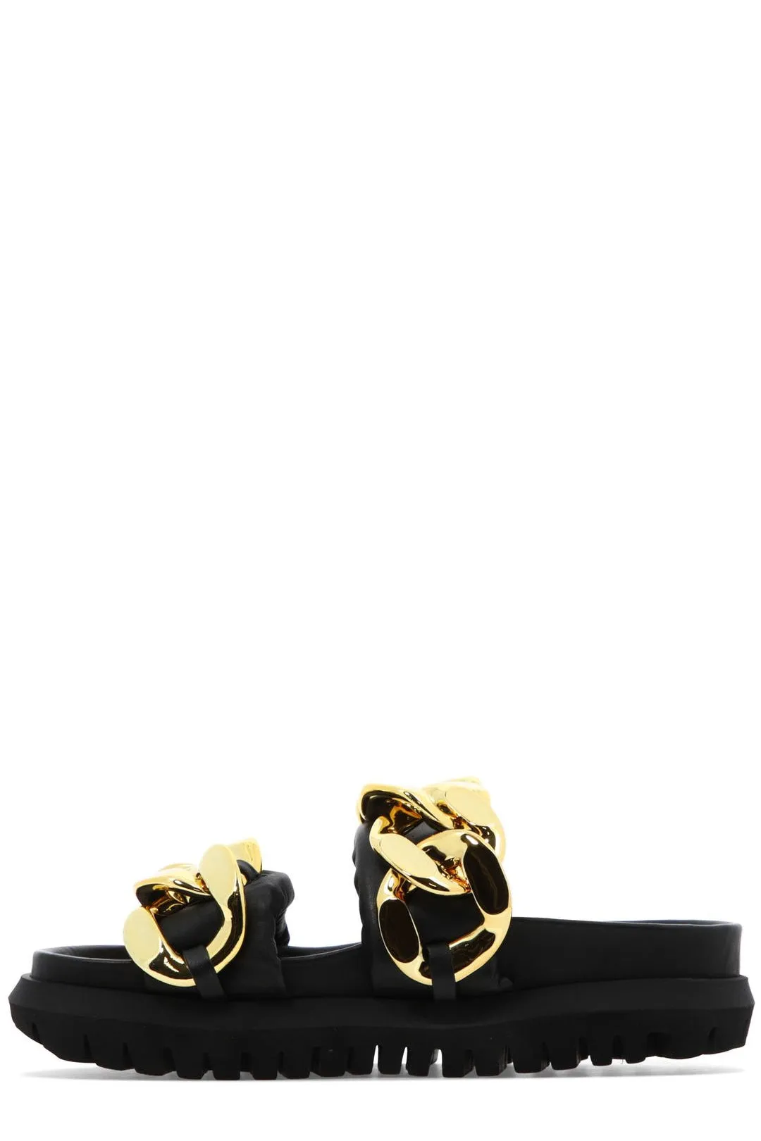 Sacai Chain Link Detailed Open Toe Sandals
