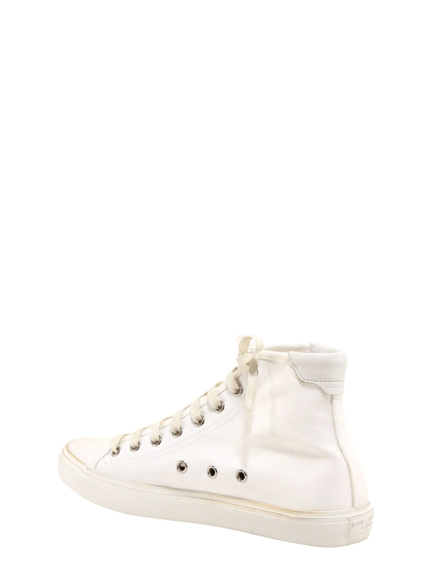 Saint Laurent Malibu Mid-Top Sneakers