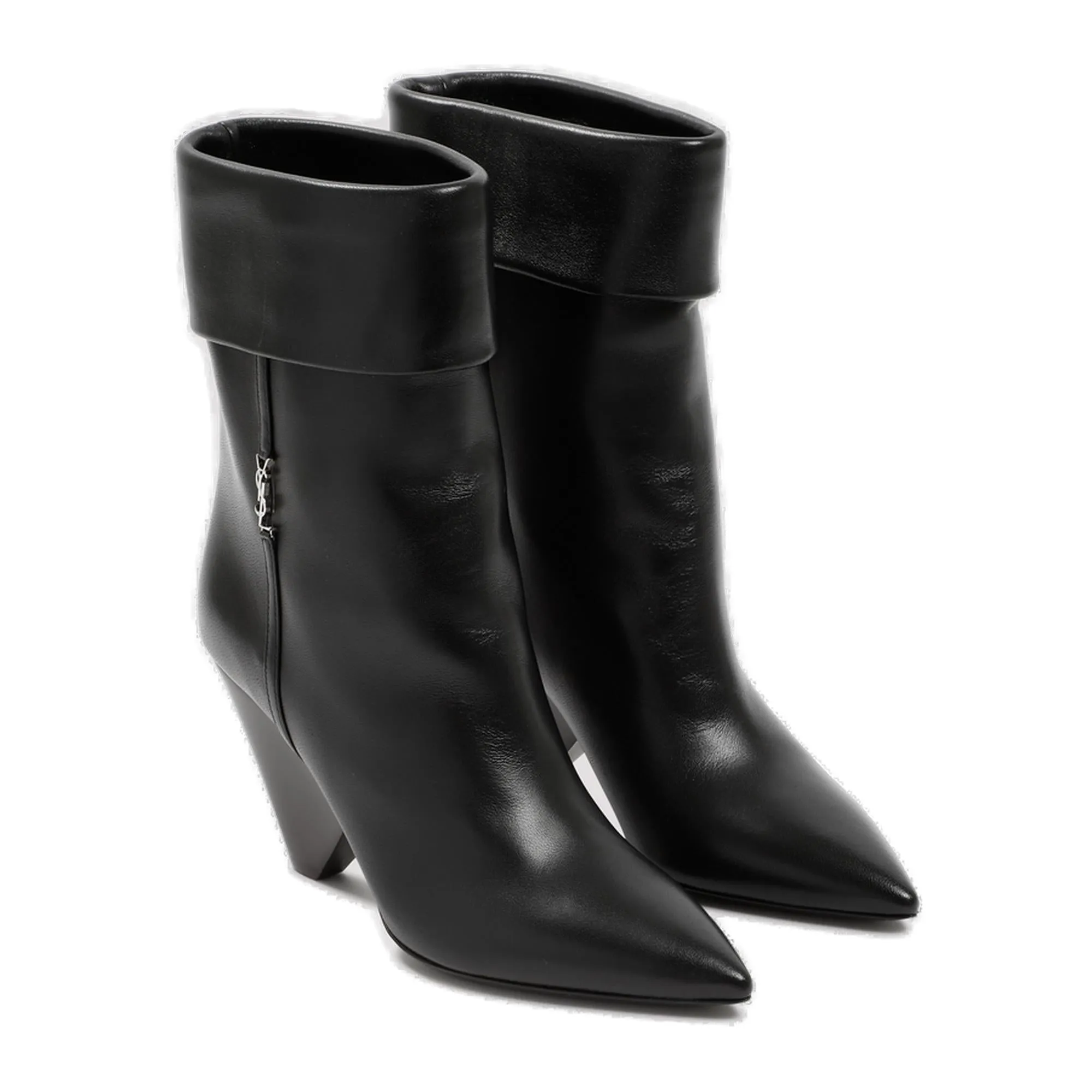 Saint Laurent Niki Pointed-Toe Boots