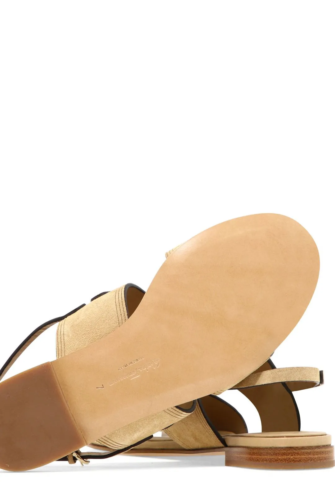 Salvatore Ferragamo Gancini Chain Sandals