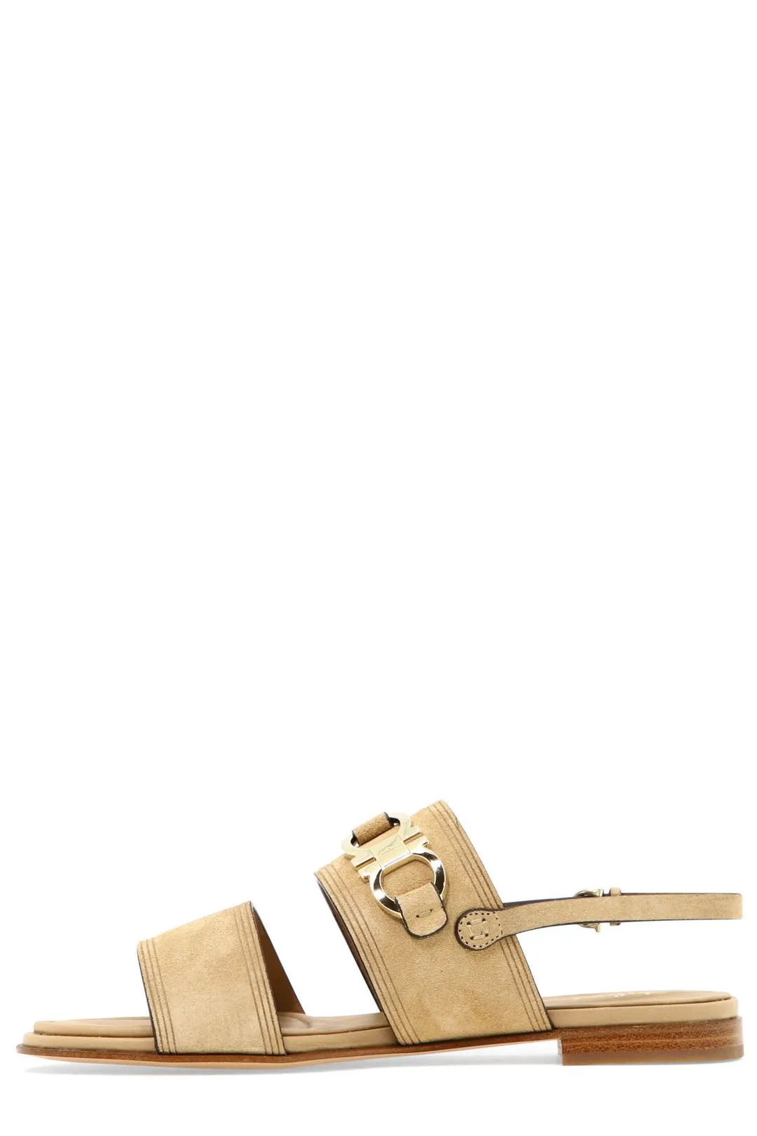 Salvatore Ferragamo Gancini Chain Sandals