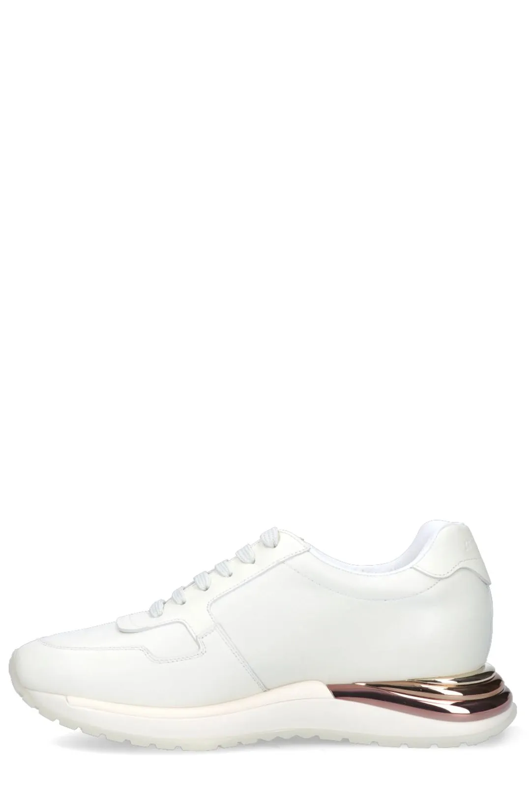Salvatore Ferragamo Gancini Metallic Detail Sneakers