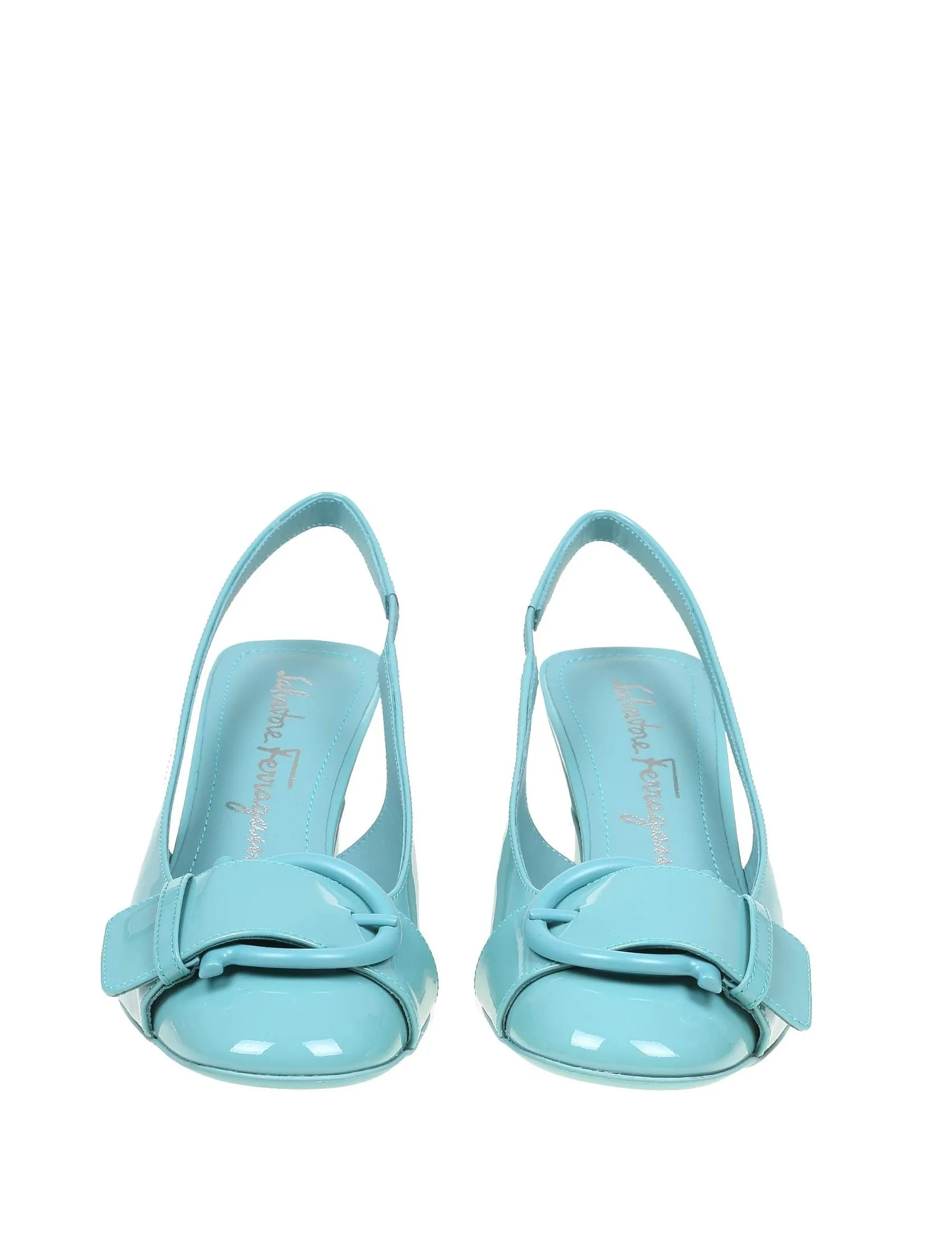 Salvatore Ferragamo Gancini Slingback Pumps