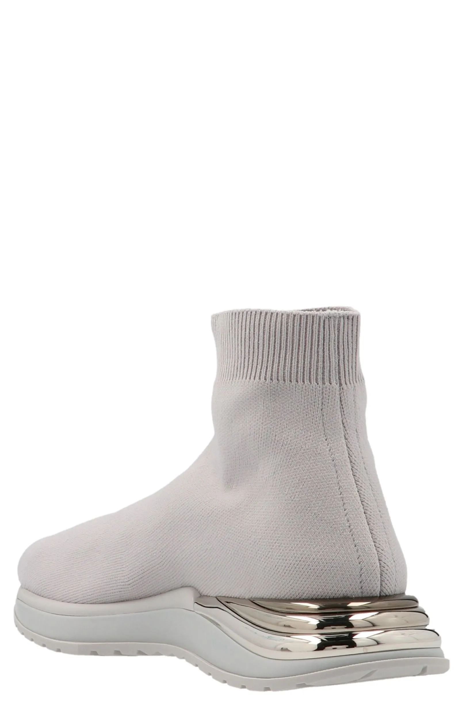 Salvatore Ferragamo Logo Print Sock Sneakers