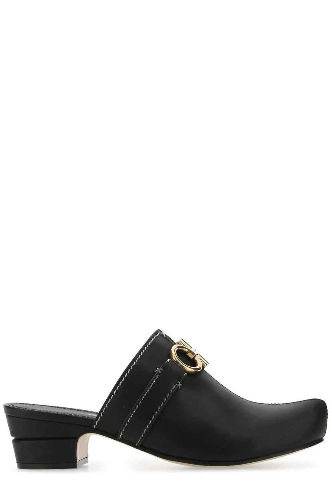 Salvatore Ferragamo Phobos Gancini Mules