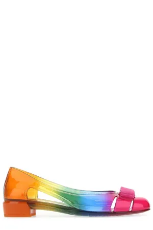 Salvatore Ferragamo Rainbow Vara Bow Detailed Pumps