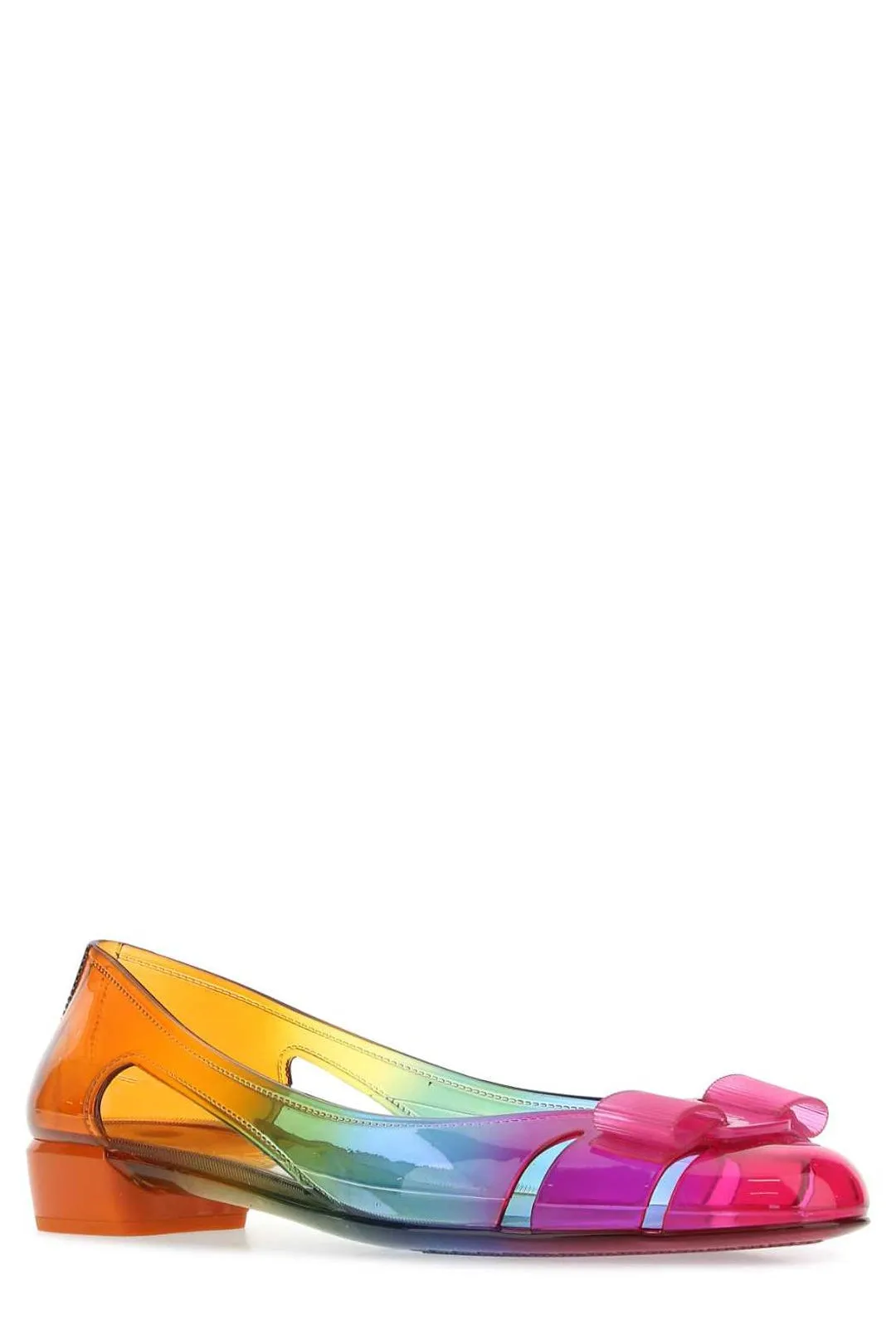 Salvatore Ferragamo Rainbow Vara Bow Detailed Pumps