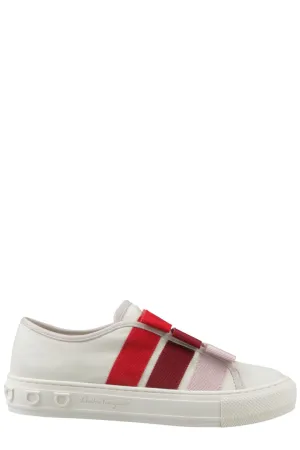 Salvatore Ferragamo Vara Bow Slip-On Sneakers