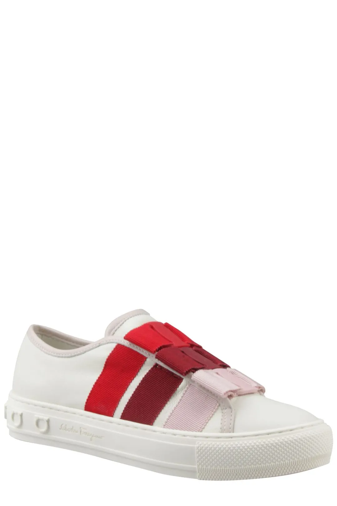 Salvatore Ferragamo Vara Bow Slip-On Sneakers