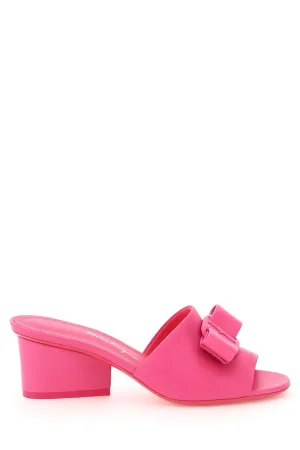 Salvatore Ferragamo Viva Bow Detailed Sandals