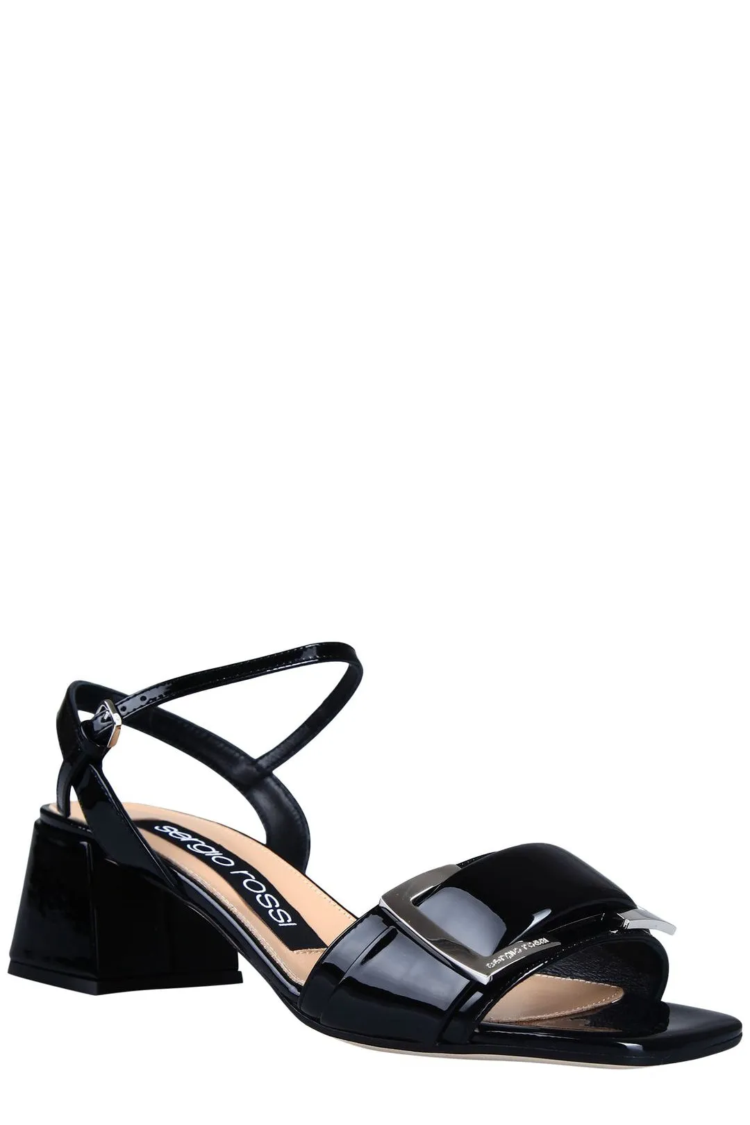 Sergio Rossi Buckled Strap Sandals