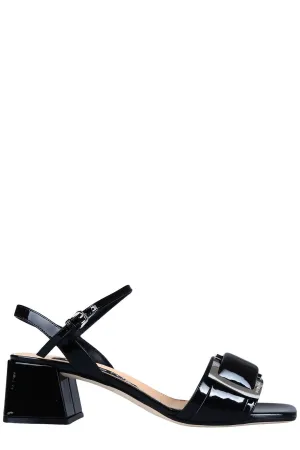 Sergio Rossi Buckled Strap Sandals