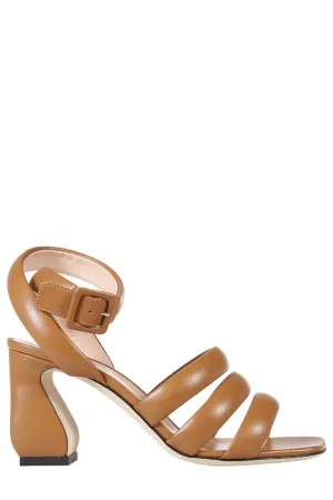 Sergio Rossi Crossover Strap Sandals