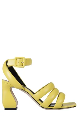 Sergio Rossi Crossover Strap Sandals