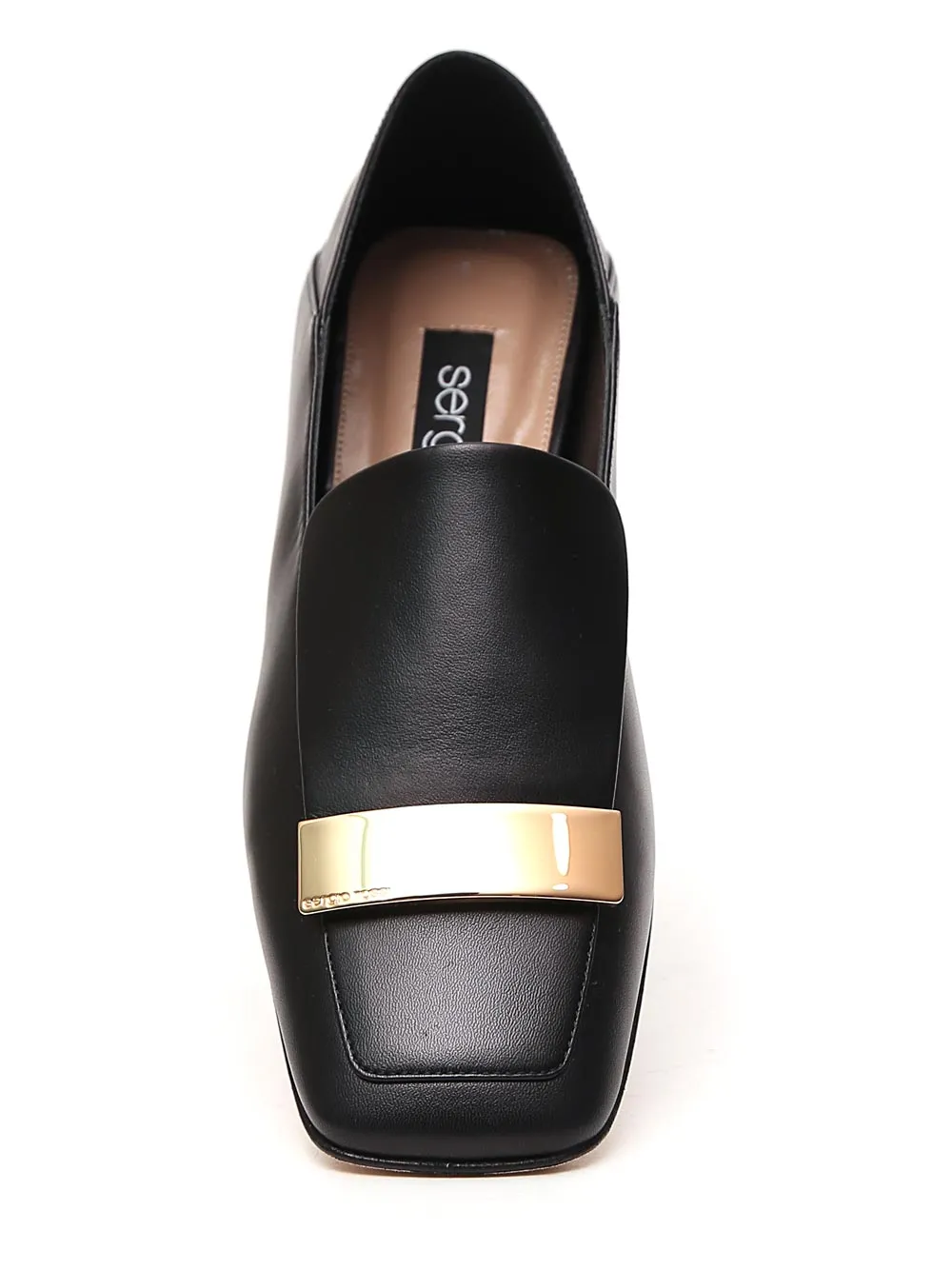 Sergio Rossi SR1 Logo Flat Loafers