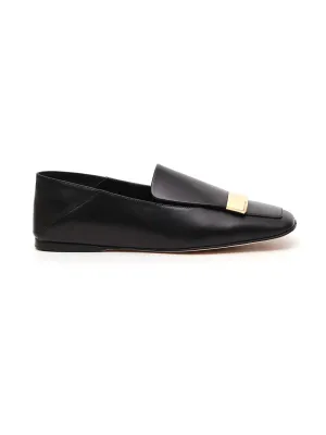 Sergio Rossi SR1 Logo Flat Loafers