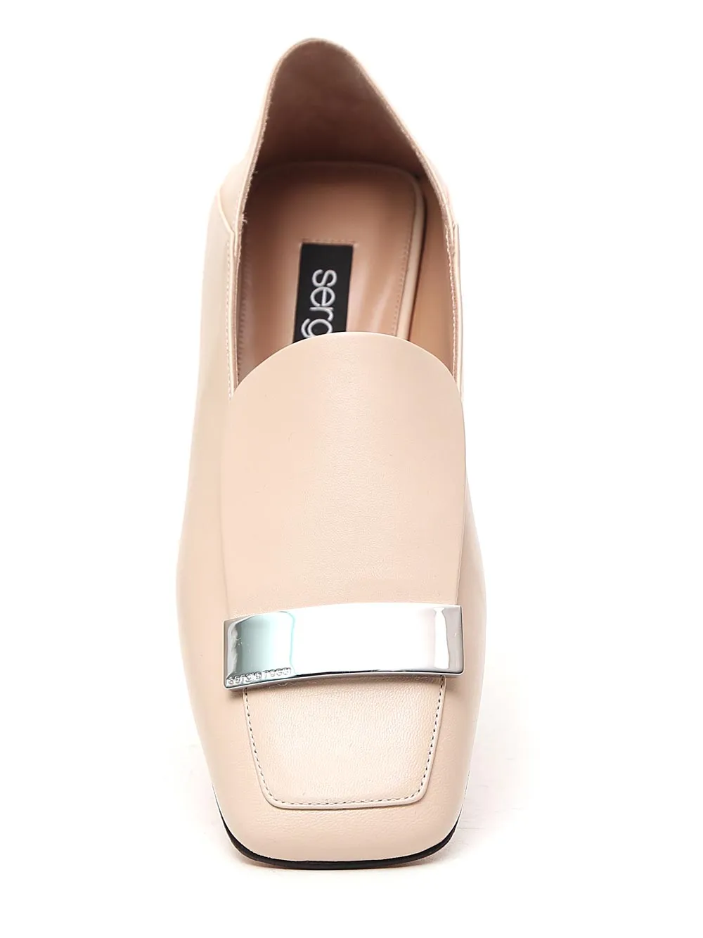 Sergio Rossi SR1 Logo-Plaque Loafers