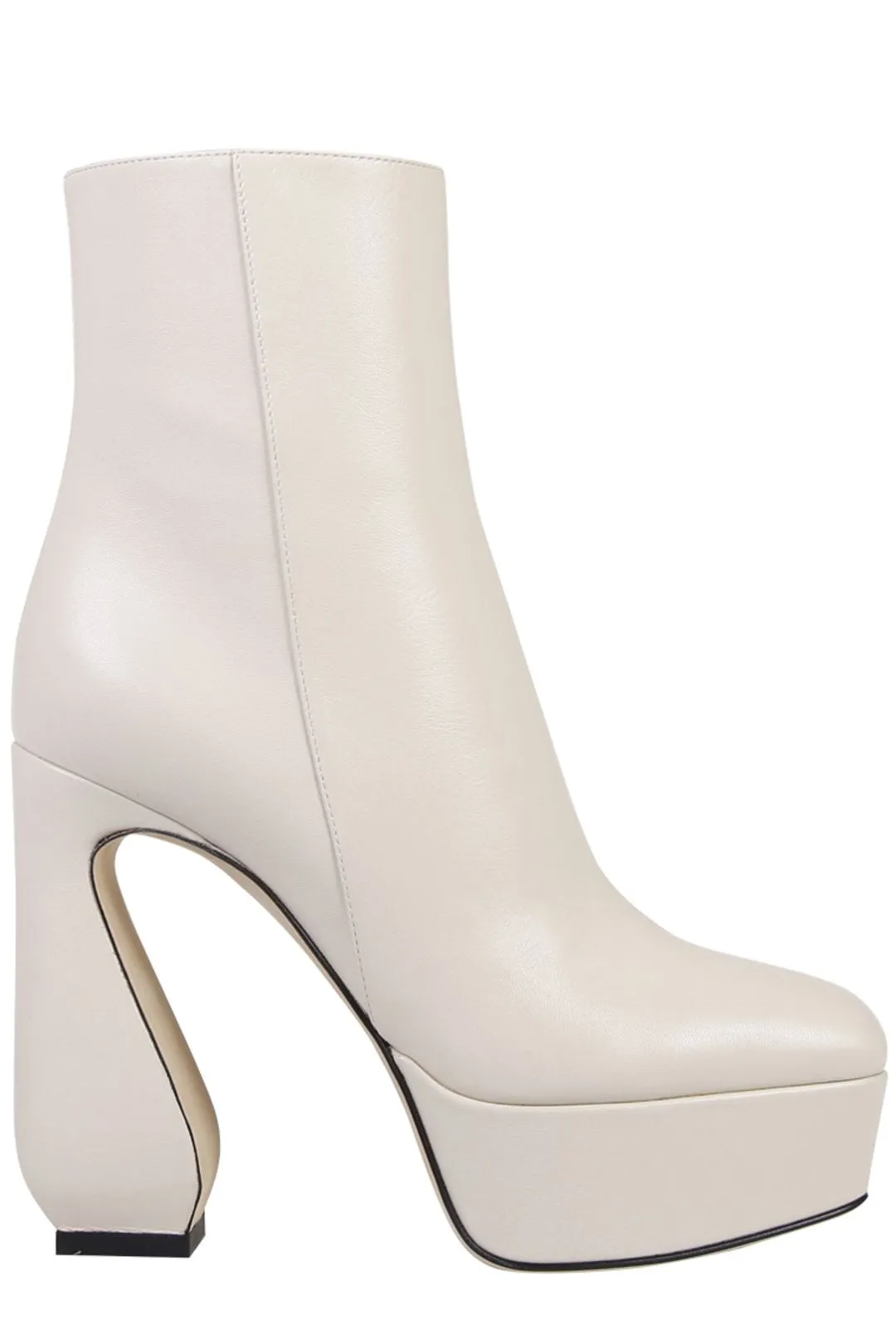 Si Rossi Heeled Zip-Up Ankle Boots