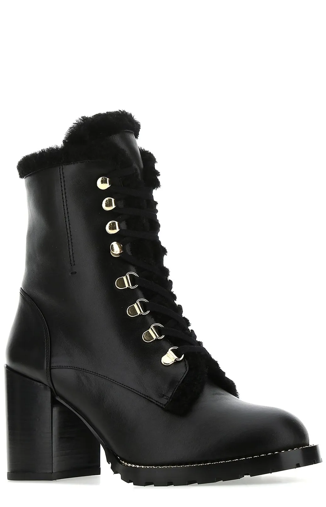 Stuart Weitzman Kolbie Lace-Up Ankle Boots