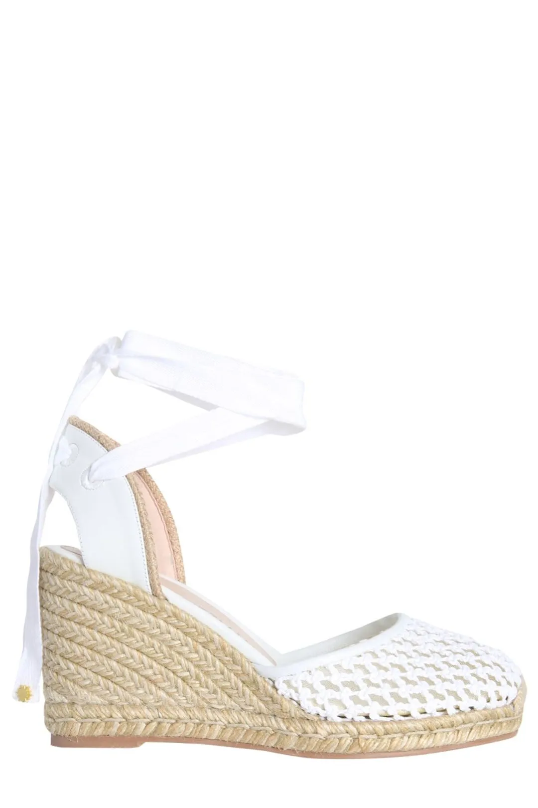 Stuart Weitzman Marguerita Mesh Detailed Espadrilles