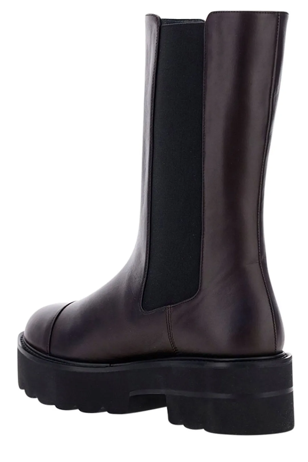 Stuart Weitzman Mid Block Heel Chelsea Boots