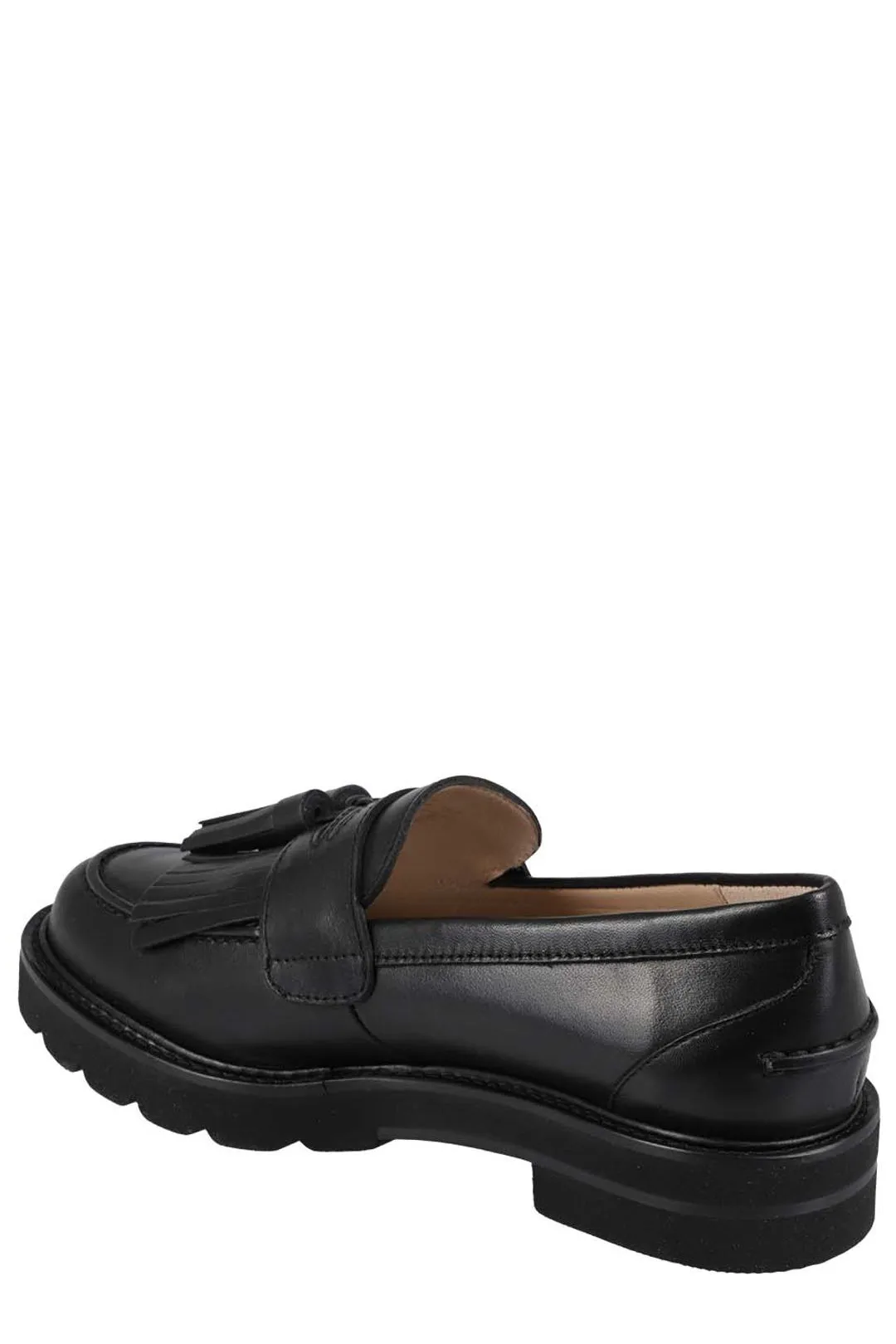 Stuart Weitzman Mila Fringed Detailed Loafers