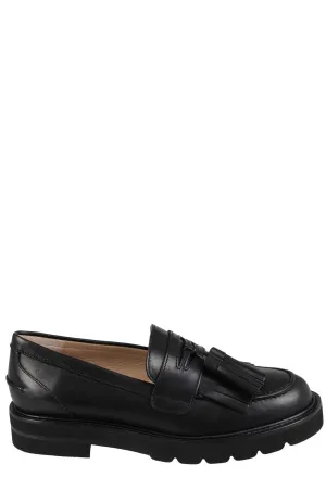 Stuart Weitzman Mila Fringed Detailed Loafers
