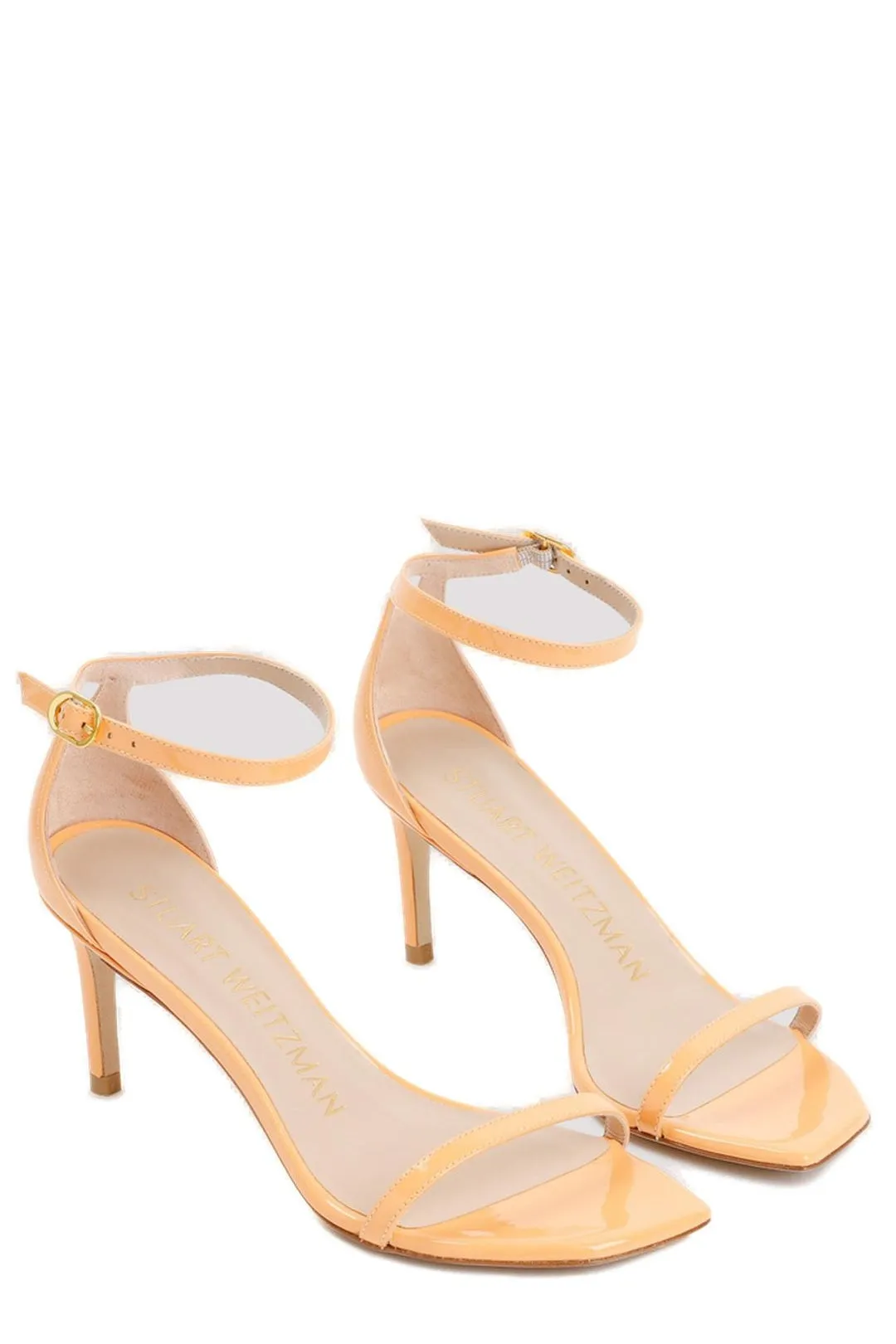 Stuart Weitzman Nudistcurve 75 Block Sandals