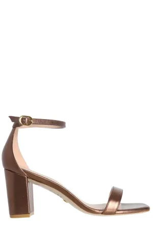 Stuart Weitzman Nudistcurve 75 Block Sandals