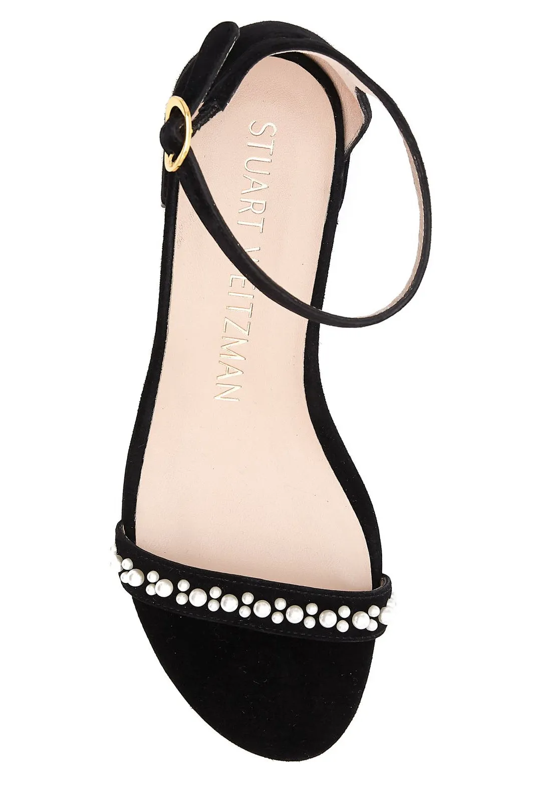 Stuart Weitzman Nudistjune Ankle-Strap Sandals