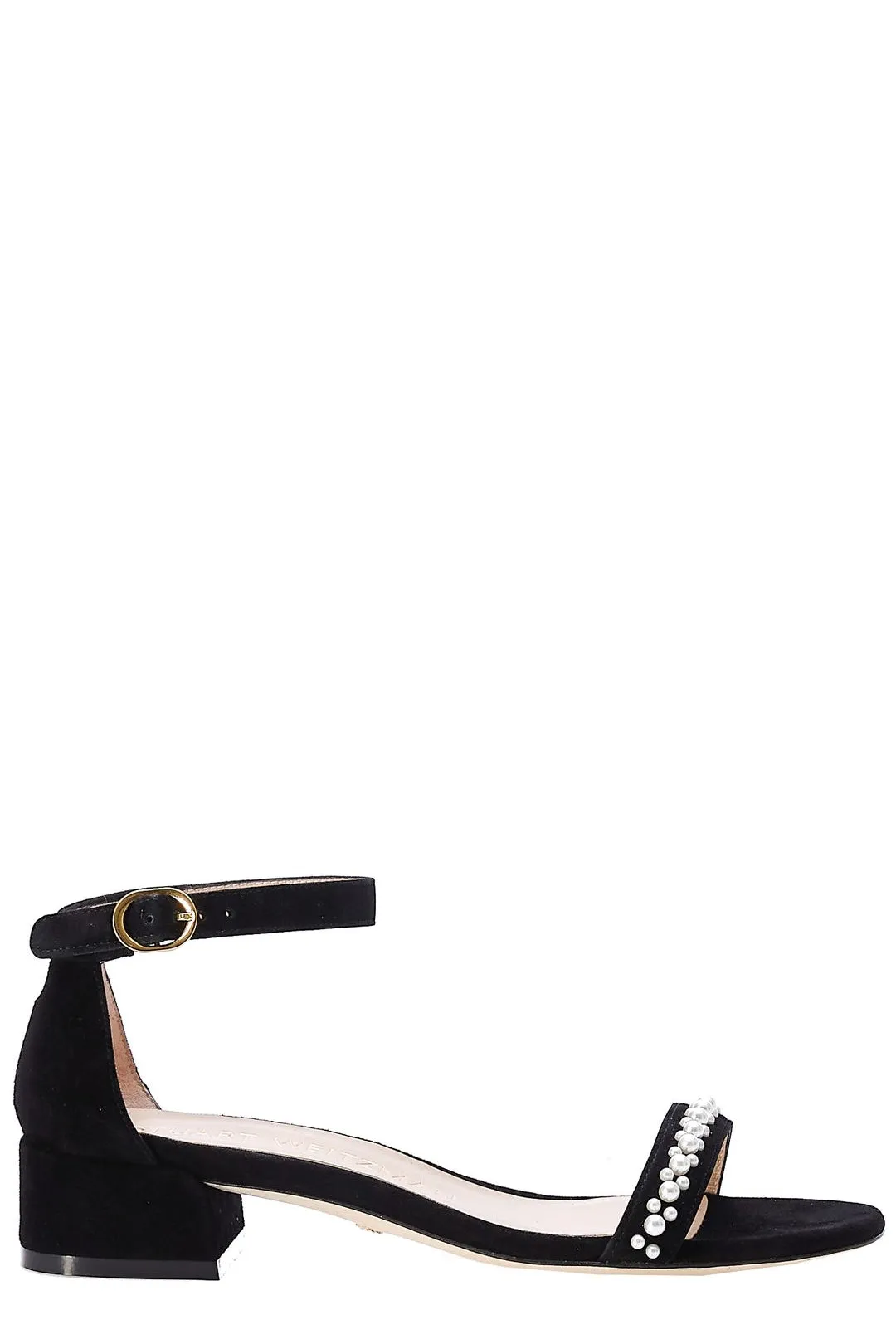 Stuart Weitzman Nudistjune Ankle-Strap Sandals