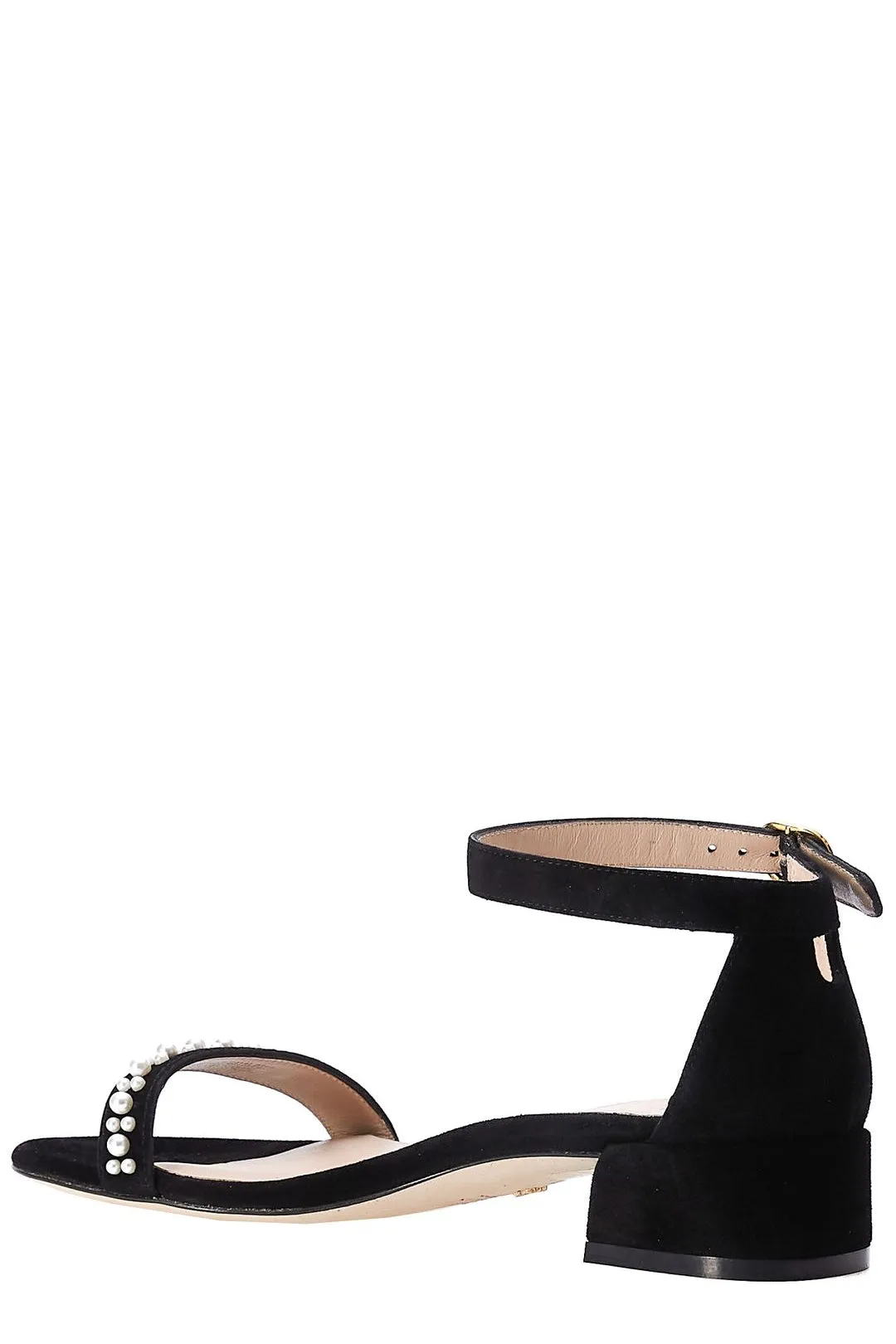 Stuart Weitzman Nudistjune Ankle-Strap Sandals